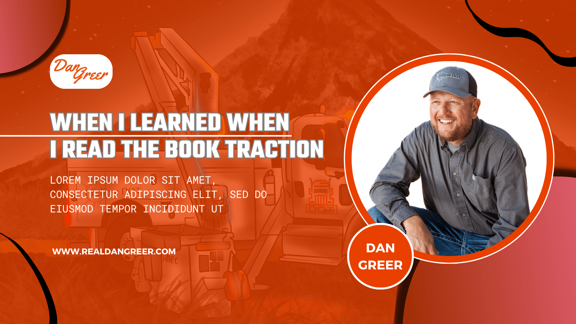 Person reading 'Traction' book with notebook and pen, symbolizing learning and growth
