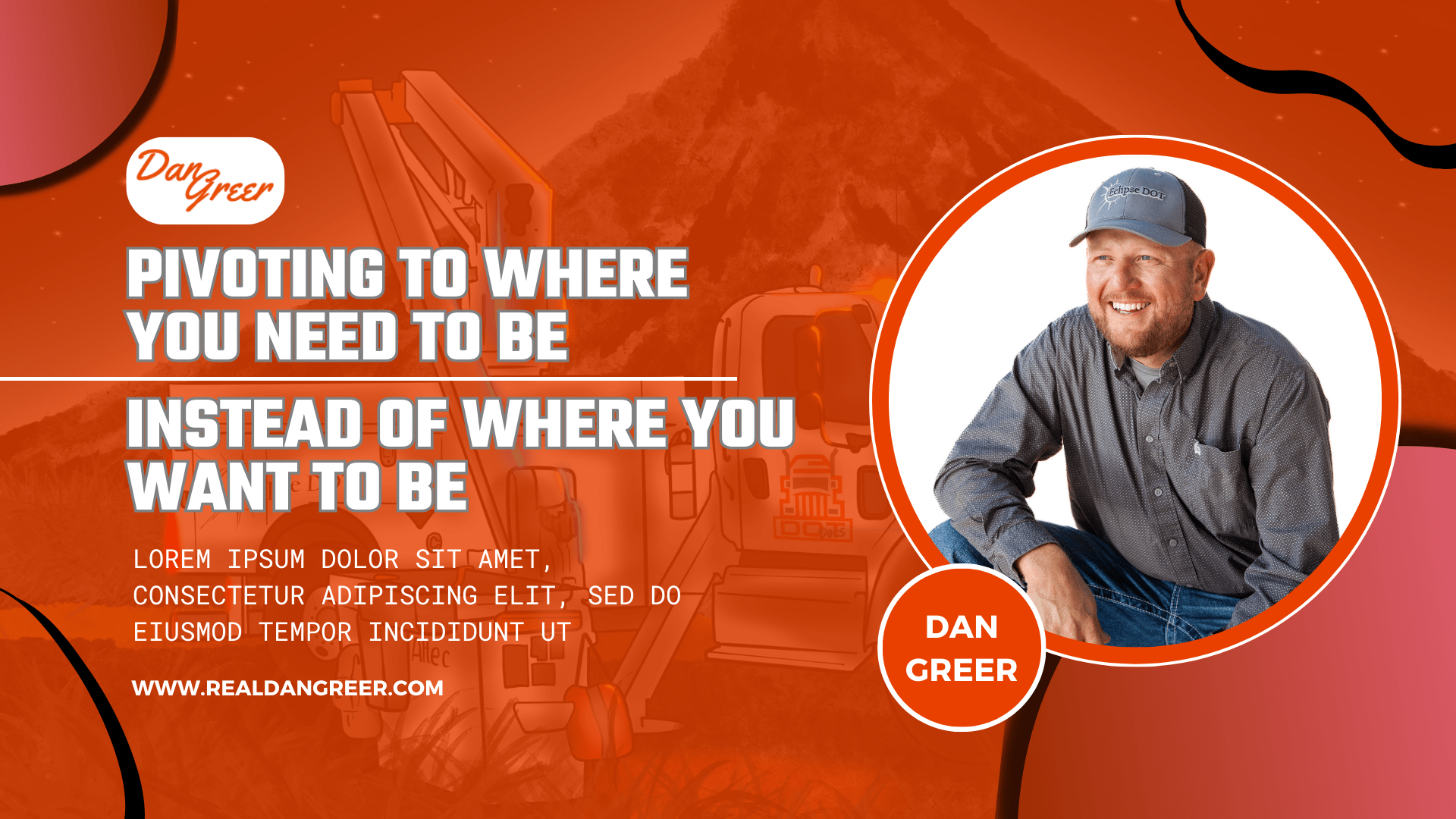 Strategic pivoting concept: adapting to reach your destination.