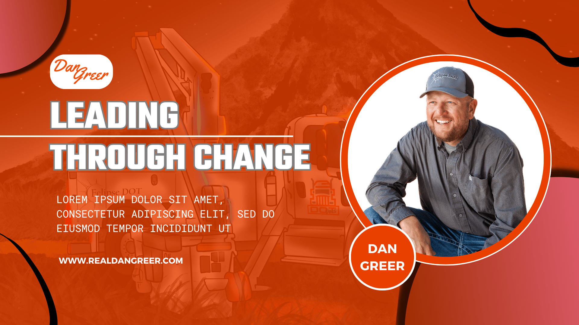 Business leader leading through change