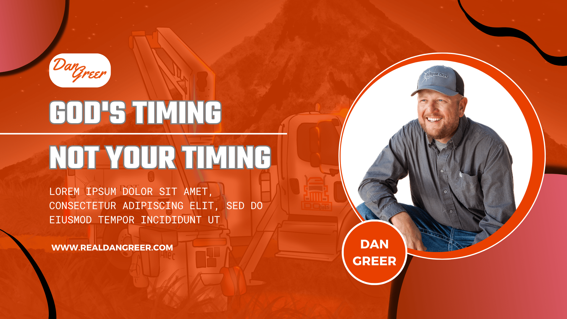 God’s timing, not your timing