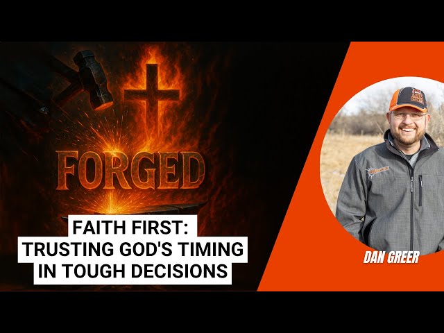 Faith First - Trusting God's Timing in Tough Decisions Landscape