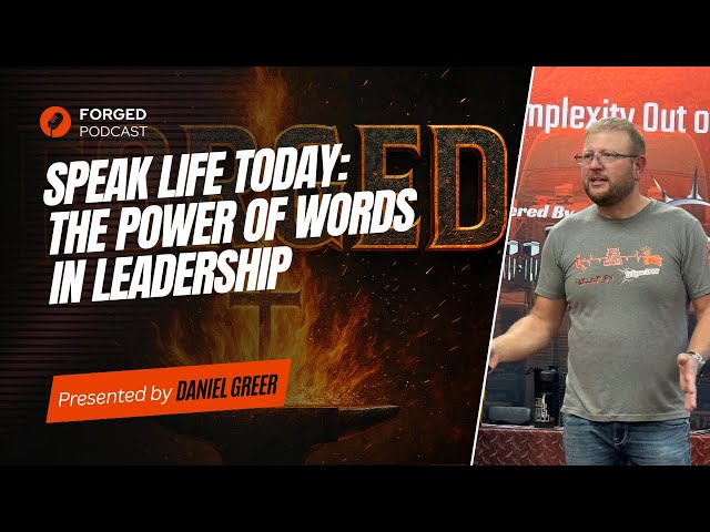 Speak Life Today The Power of Words in Leadership Landscape