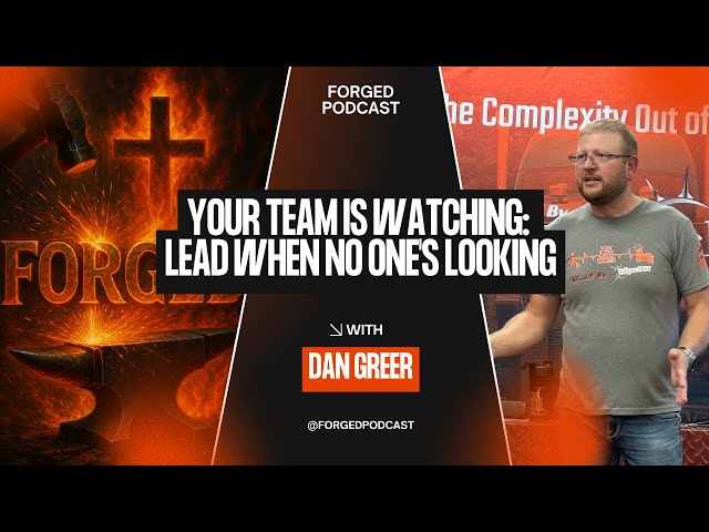 TitleYour Team Is Watching - Lead When No One's Looking Landscape